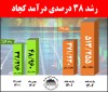رشد 38 درصدی درآمد کچاد